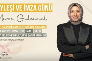 Eğitimci-Yazar Merve Gülcemal Kadının İslam'daki Yerini Anlatacak